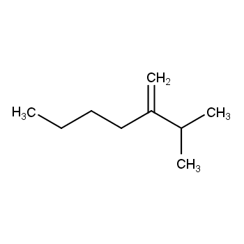 2-Isopropyl-1-hexene 2-Isopropyl-1-hexene 2-methyl-3-methylideneheptane 6.....