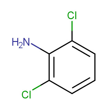 2,6-二氯苯胺化学结构式