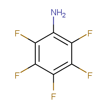 2,3,4,5,6-五氟苯胺化学结构式