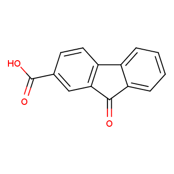 9-Fluorenone-2-carboxylic acid structure