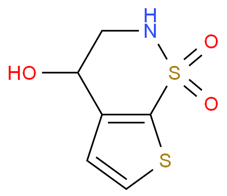 3,4-Dihydro-4-hydroxy-2H-thieno[3,2-e]-1,2-thiazine 1,1-dioxide