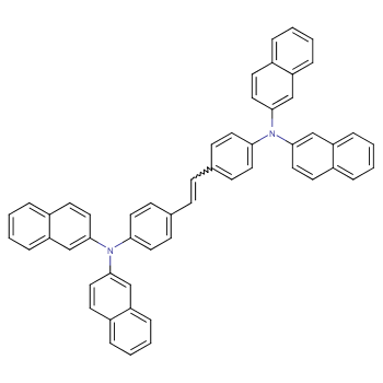 4,4'-Di(dinaphthyl-2-ylamino)stilbene