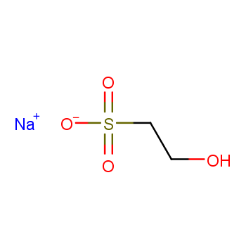 羟乙基磺酸钠化学结构式