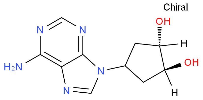 1,2-Cyclopentanediol,4-(6-amino-9H-purin-9-yl)-, (1R,2R)-rel-