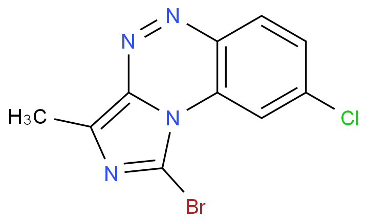 1-bromo-8-chloro-3-methylimidazo[5,1-c][1,2,4]benzotriazine