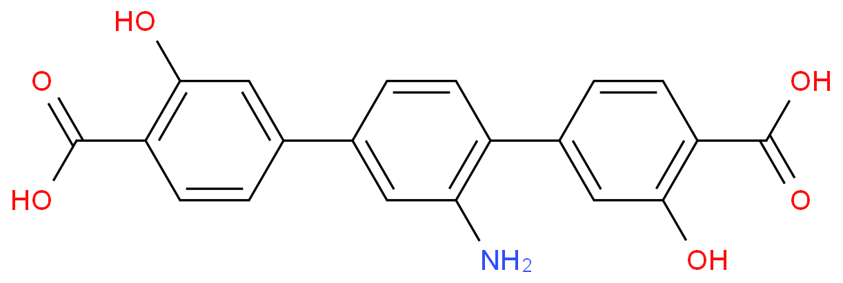 [1,1':4',1''-Terphenyl]-4,4''-dicarboxylic acid, 2'-amino-3,3''-dihydroxy-