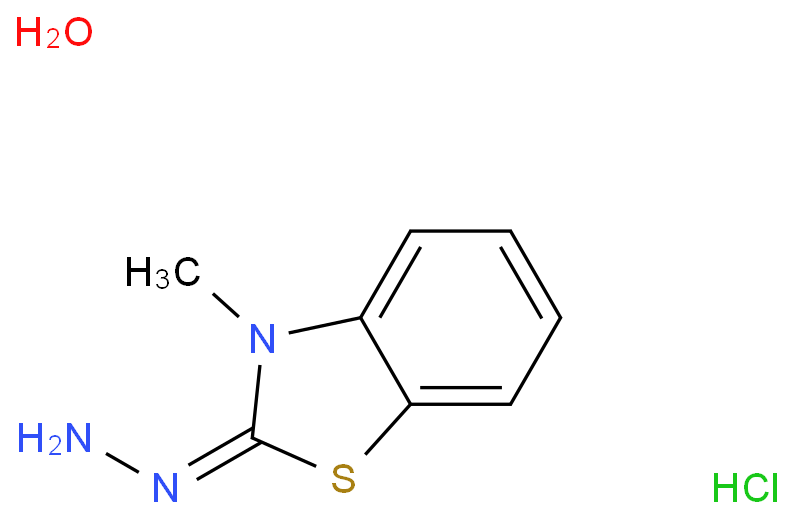3-Methyl-2-benzothiazolinone hydrazone hydrochloride monohydrate