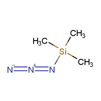 叠氮基三甲基硅烷化学结构式