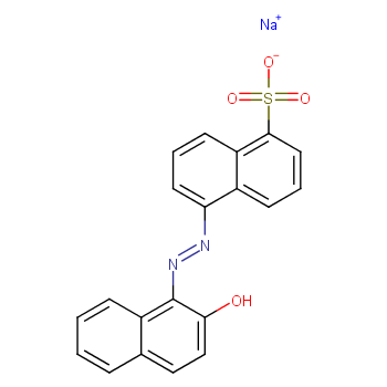sodium 5-[(2-hydroxynaphthyl)azo]naphthalenesulphonate