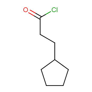 3-cyclopentylpropanoyl chloride