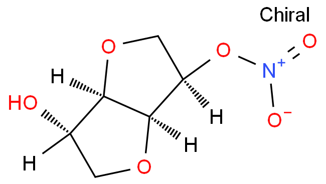 Isosorbide 5-mononitrate structure