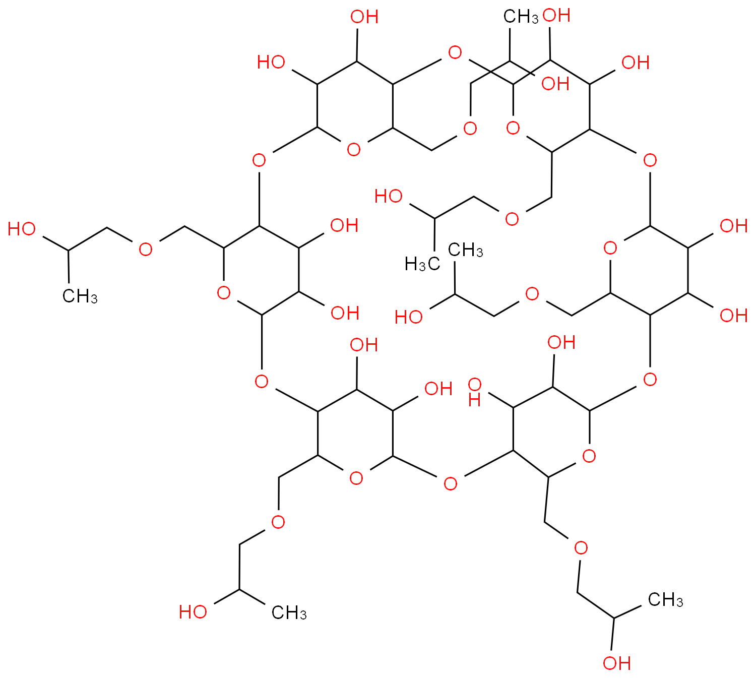 a-Cyclodextrin, 2-hydroxypropyl ethers