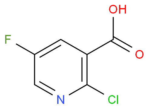 2-氯-5-氟烟酸 38186-88-8