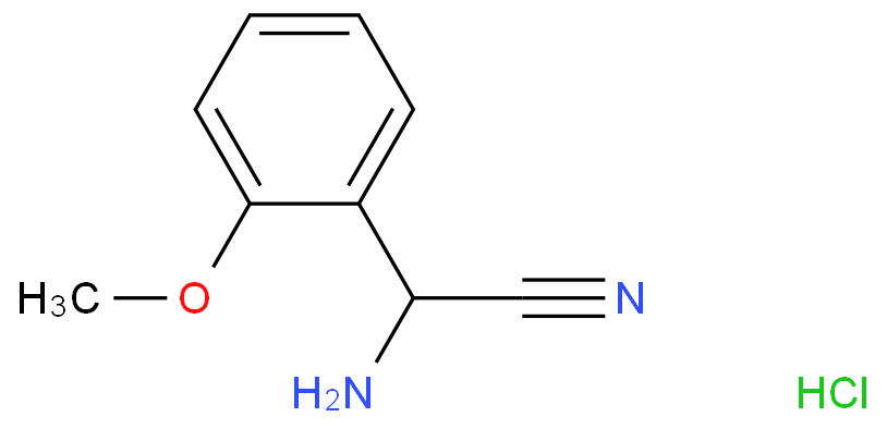 2-AMino-2-(2-Methoxyphenyl)acetonitrile hydrochloride