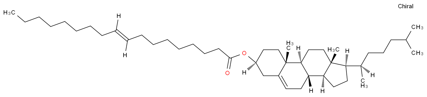 胆固醇酯化学结构式