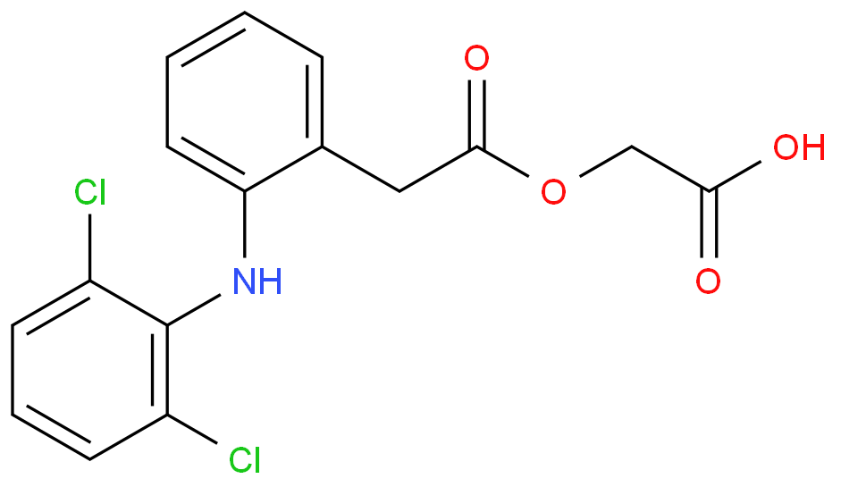 Aceclofenac structure
