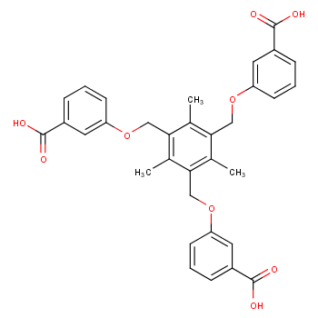 2,4,6-tris[1-(3-carboxyphenoxy)methyl]mesitylene