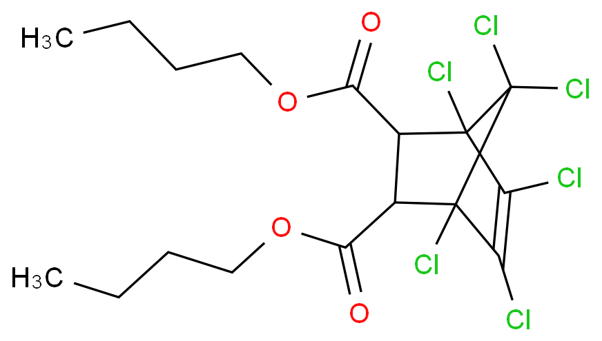 dibutyl 1,2,3,4,7,7-hexachlorobicyclo[2.2.1]hept-2-ene-5,6-dicarboxylate