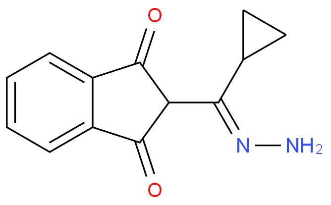 2-(CYCLOPROPYLCARBONYL)INDANE-1,3-DIONE, HYDRAZONE