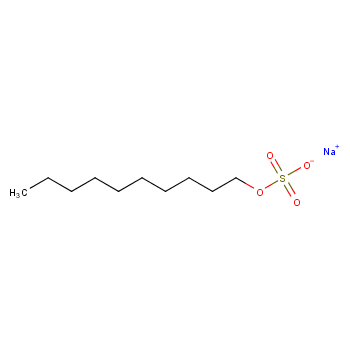 Sulfuric acid, monodecyl ester, sodium salt (1:1)  