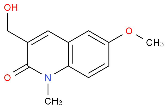 3-HYDROXYMETHYL-6-METHOXY-1-METHYL-1H-QUINOLIN-2-ONE