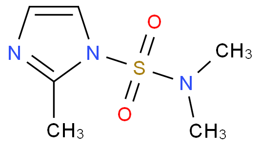 N,N,2-三甲基-1H-咪唑-1-磺酰胺 产品图片