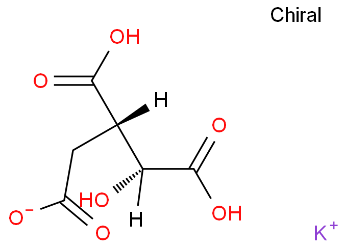 (1R,2S)-1-羟基-1,2,3-丙烷三羧酸单钾盐
