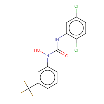 3-(2,5-Dichlorophenyl)-1-hydroxy-1-(3-(trifluoromethyl)phenyl)urea