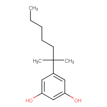 5-(1,1-二甲基己基)间苯二酚CAS号78945-29-6；科研试剂/质量保证