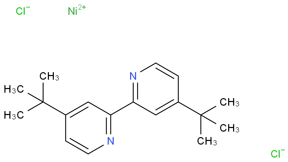 [4,4'-双(1,1-二甲基乙基)-2,2'-联吡啶]二氯化镍(II)1034901-50-2（专业试剂/现货优势供应