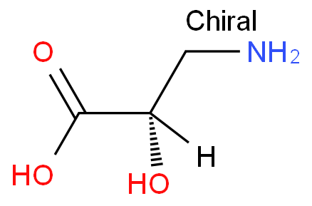632-13-3 L-异丝氨酸 结构式图片