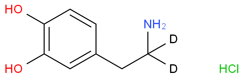 1,2-Benzenediol,4-(2-aminoethyl-2,2-d2)-, hydrochloride (9CI)  
