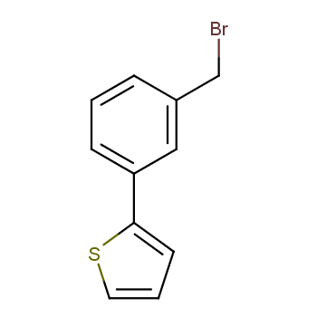 2-[3-(Bromomethyl)phenyl]thiophene