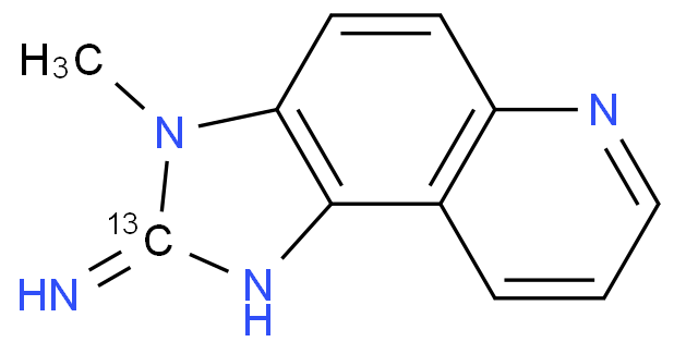 2-Amino-3-methyl-3H-imidazo[4,5-f]quinoline-2-13C