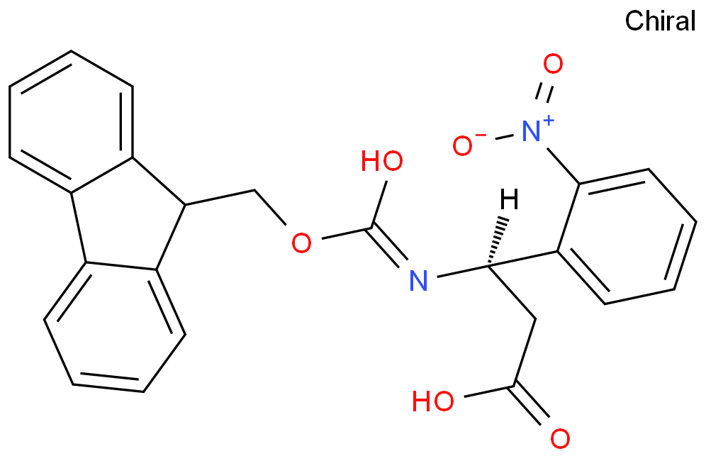 Fmoc-(r)-3-氨基-3-(2-硝基苯基)丙酸