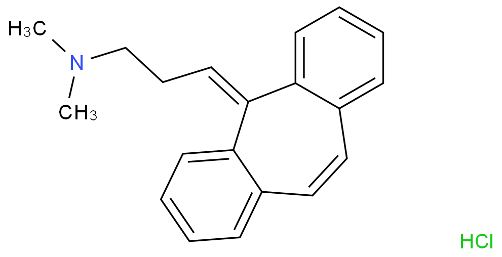 盐酸环苯扎林化学结构式