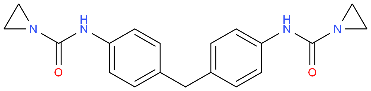 N-[4-[[4-(aziridine-1-carbonylamino)phenyl]methyl]phenyl]aziridine-1-carboxamide