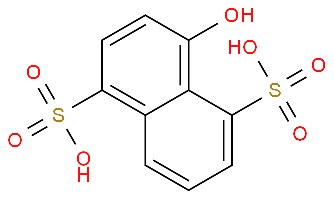 1,5-Naphthalenedisulfonicacid, 4-hydroxy-  