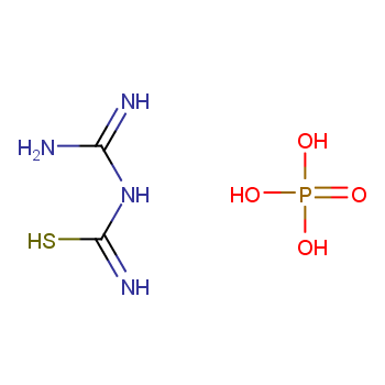 diaminomethylidenethiourea: phosphoric acid