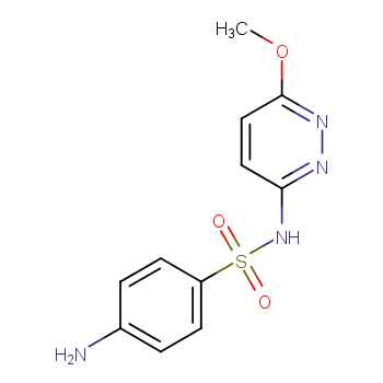 4-amino-N-(6-methoxypyridazin-3-yl)benzenesulfonamide