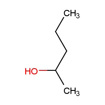 2-戊醇化学结构式
