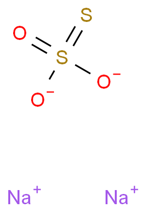 Sodium thiosulfate structure