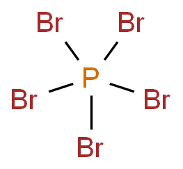 五溴化磷化学结构式