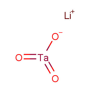 钽酸锂化学结构式