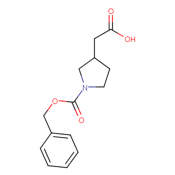 (S)-2-(1-((苄氧基)羰基)吡咯烷-3-基)乙酸/219560-29-9