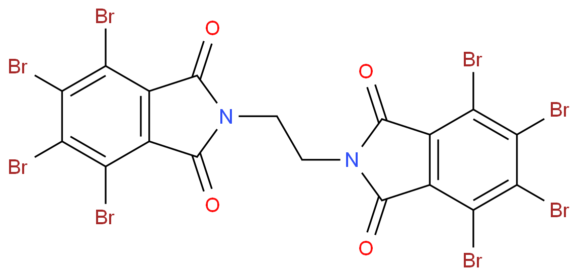 4,5,6,7-tetrabromo-2-[2-(4,5,6,7-tetrabromo-1,3-dioxoisoindol-2-yl)ethyl]isoindole-1,3-dione
