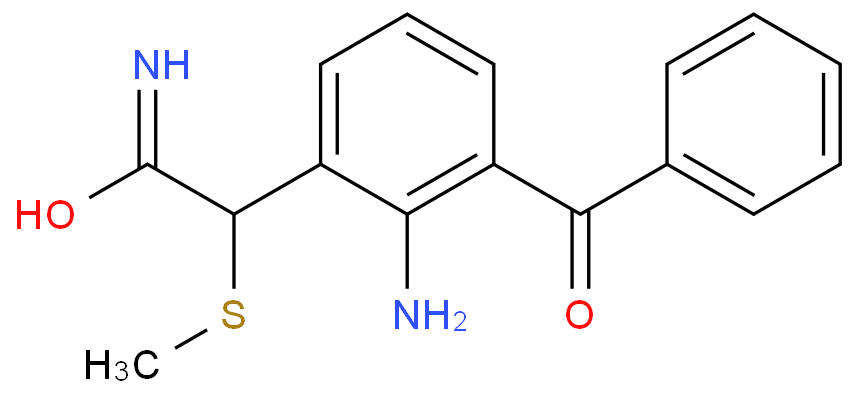 2-氨基-3-苯甲酰基-alpha-(甲硫基)苯乙酰胺