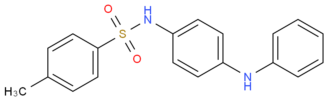 4-甲基-N-[4-(苯胺基)苯基]苯磺酰胺 产品图片