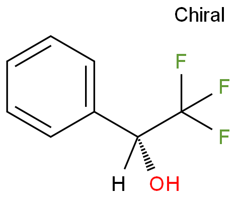10531-50-7 (R)-(-)-α-(三氟甲基)苄醇 结构式图片