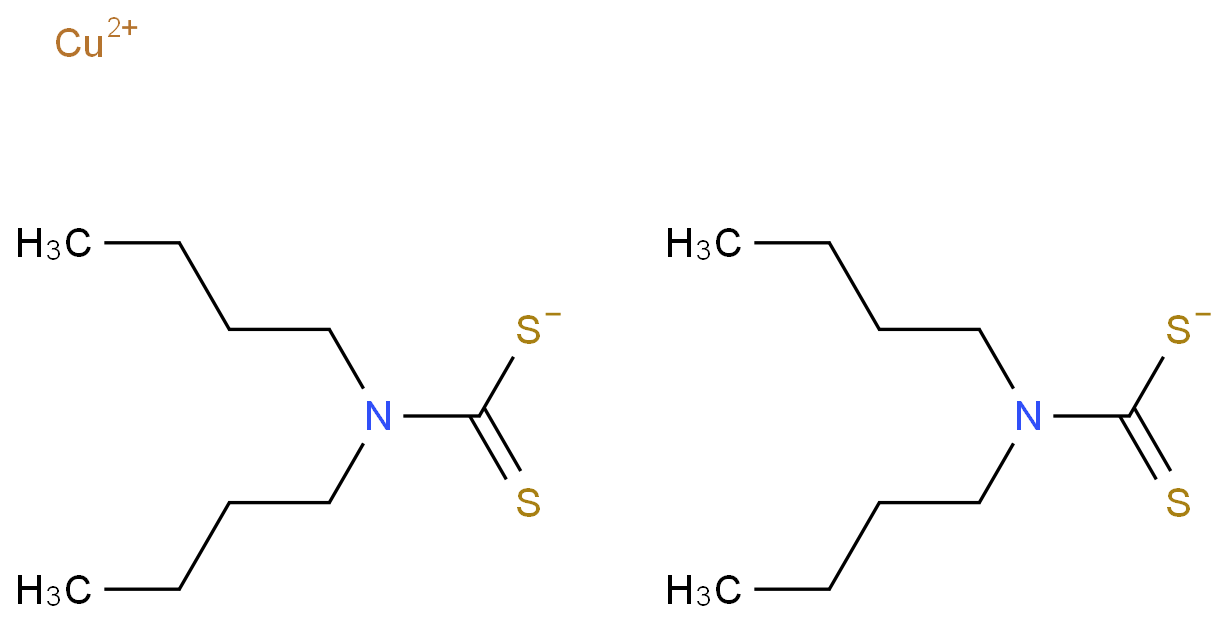 双(N,N-二丁基二硫代氨基甲酸)铜